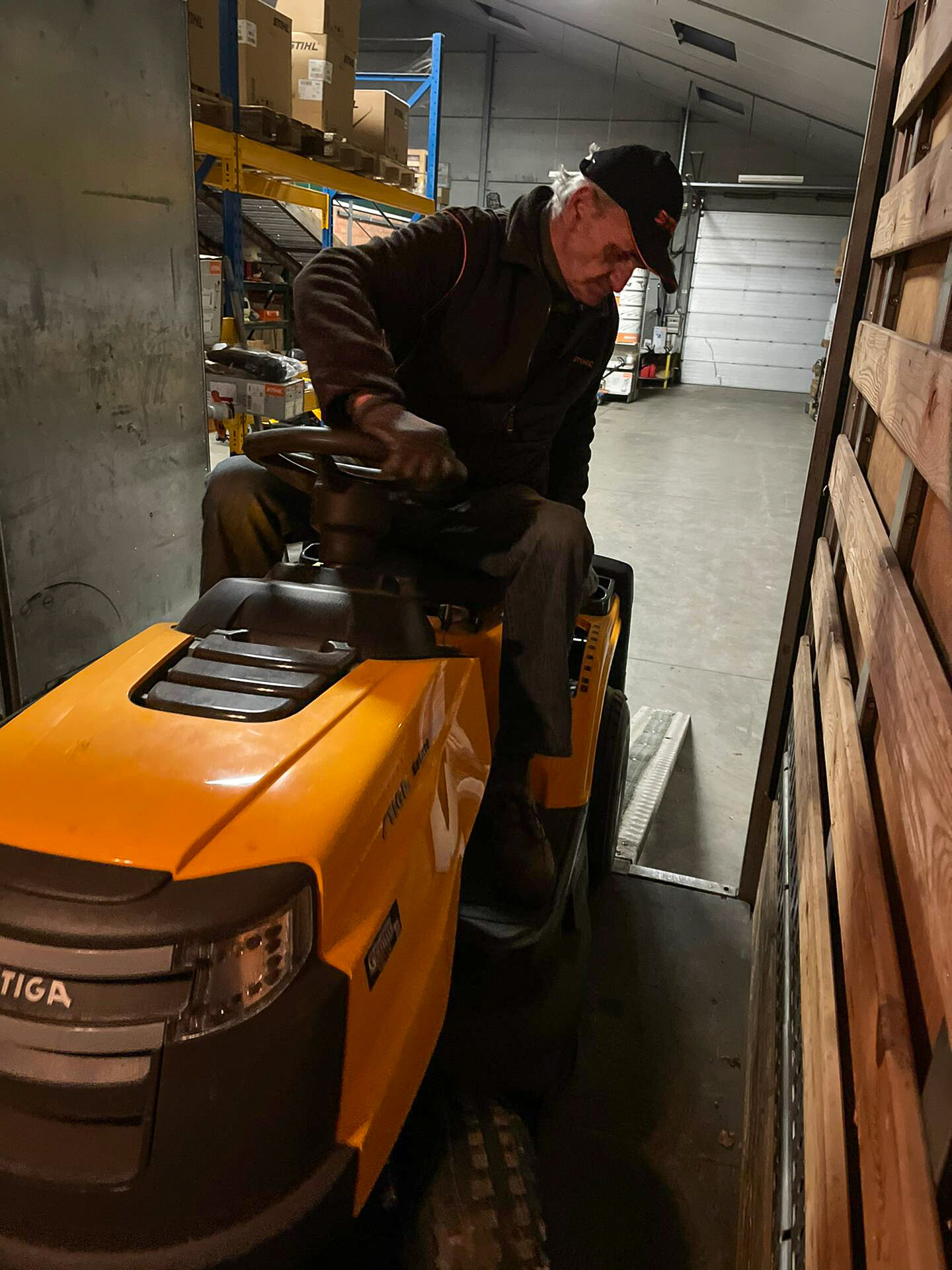 Ophalen van uw tuinmachine